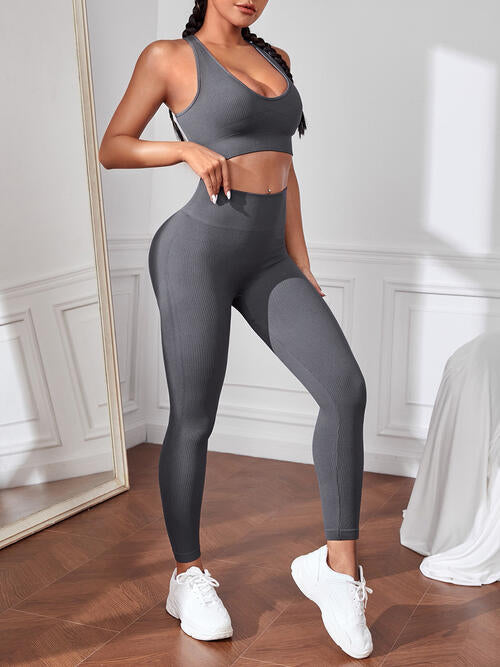 Sport Tank and Leggings Set - Charming Charlie