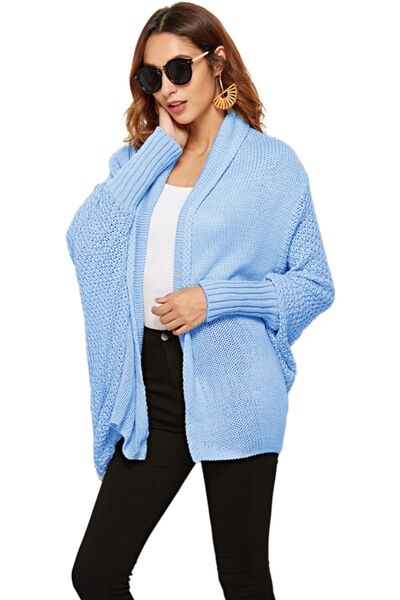 Open Front Batwing Sleeve Cardigan - Charming Charlie