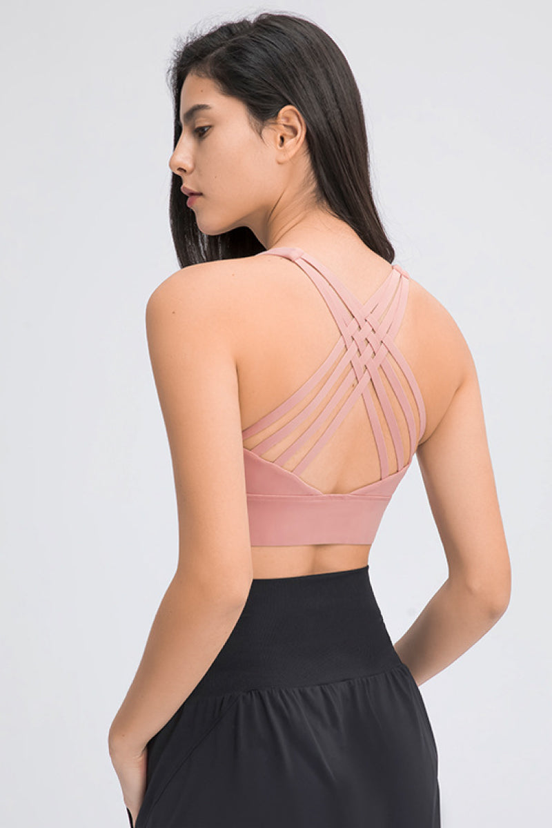 Eight Strap Sports Bra - Charming Charlie