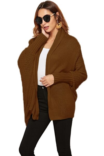 Open Front Batwing Sleeve Cardigan - Charming Charlie