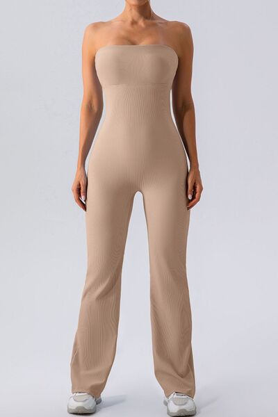 Sleeveless Straight Active Jumpsuit - Charming Charlie