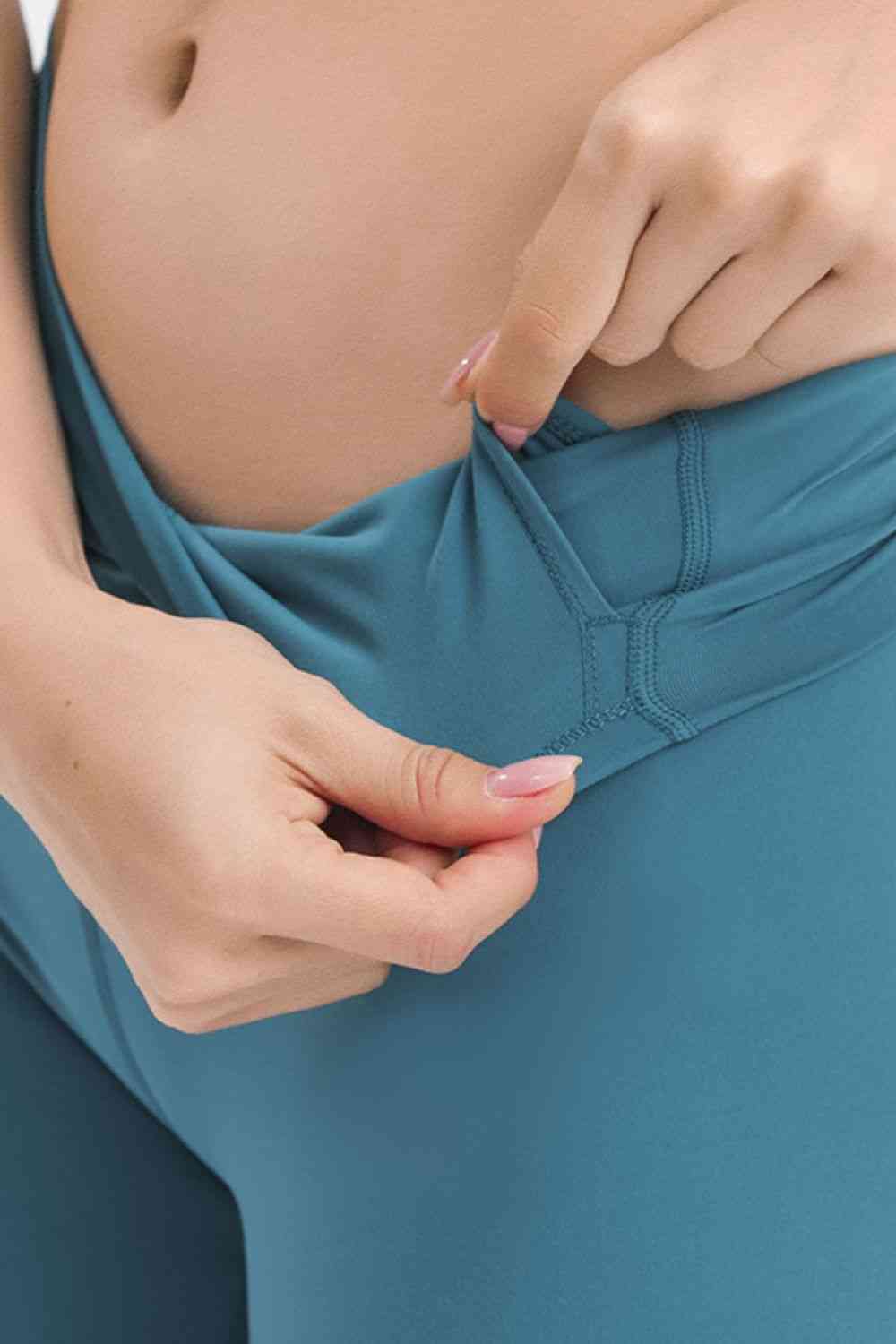 High Waist Training Shorts - Charming Charlie