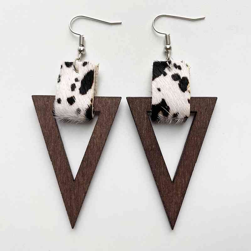 Geometric Drop Earrings - Charming Charlie