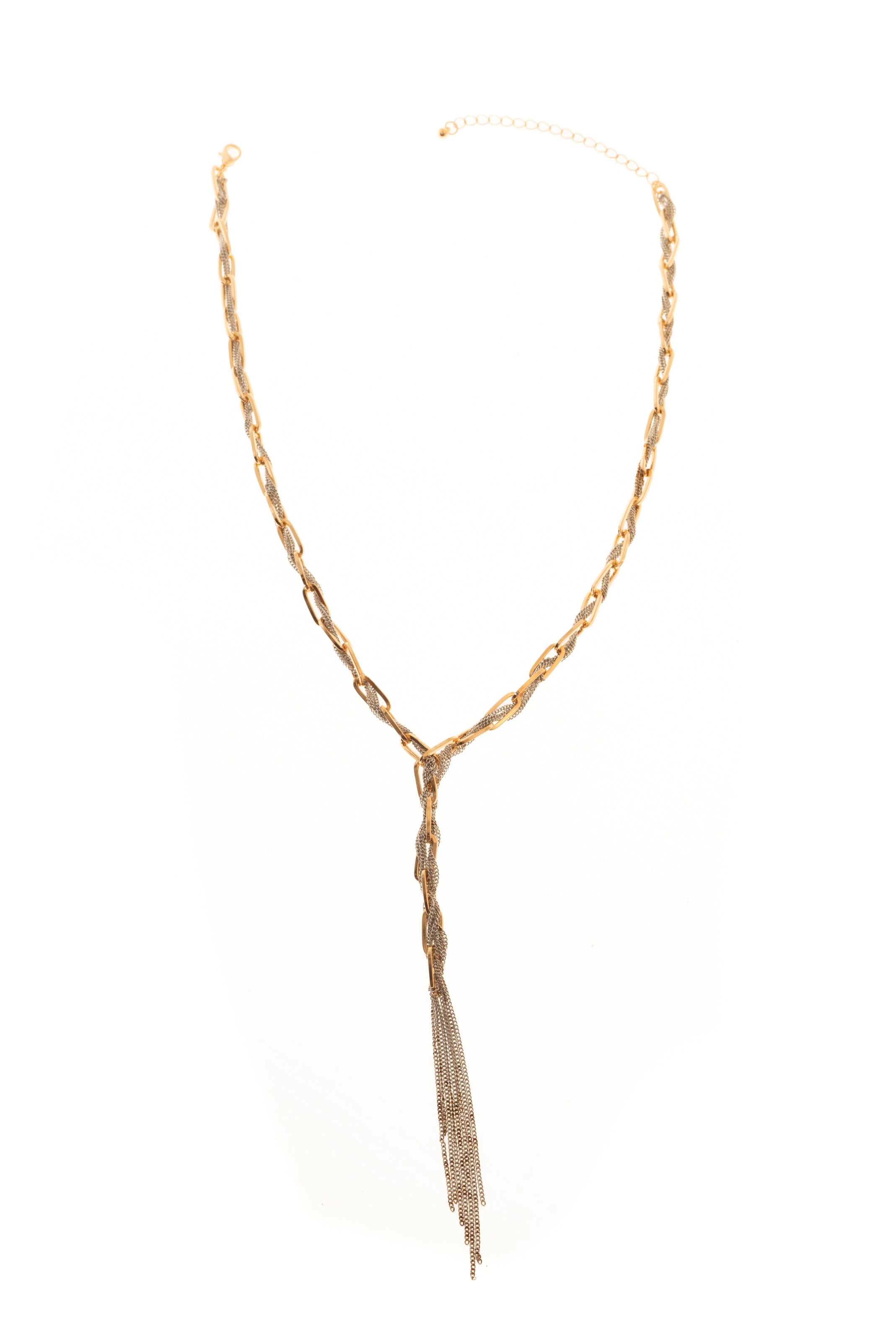 Chain Link Y Necklace - Charming Charlie