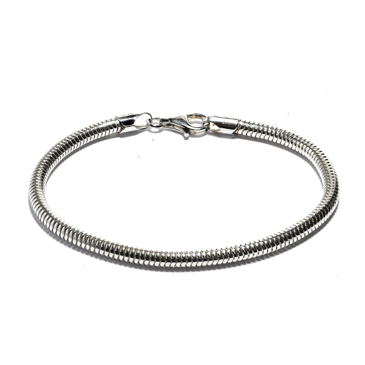 Sterling Silver Snake Chain Bracelet – Charming Charlie