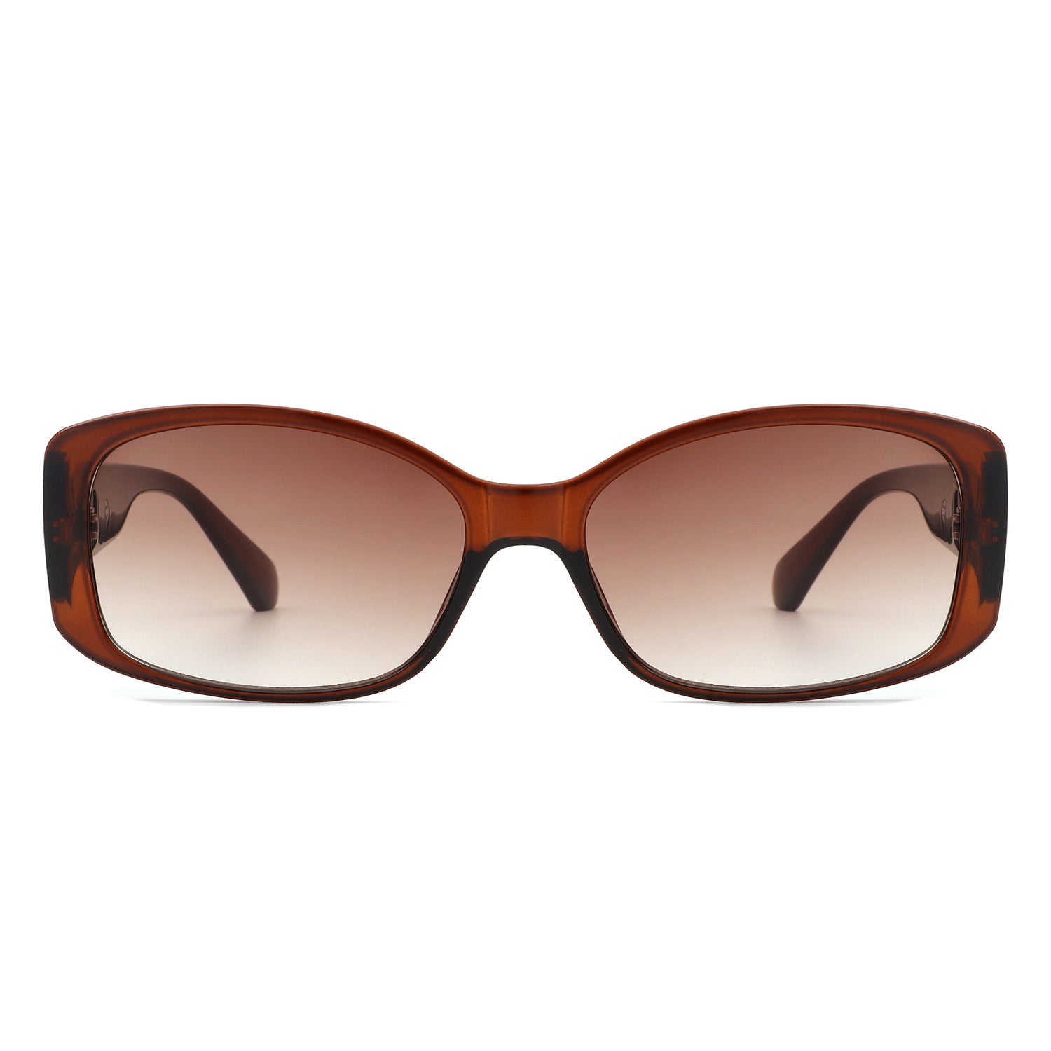 Fantasie - Rectangular Narrow Retro Tinted Fashion Square Sunglasses - Charming Charlie