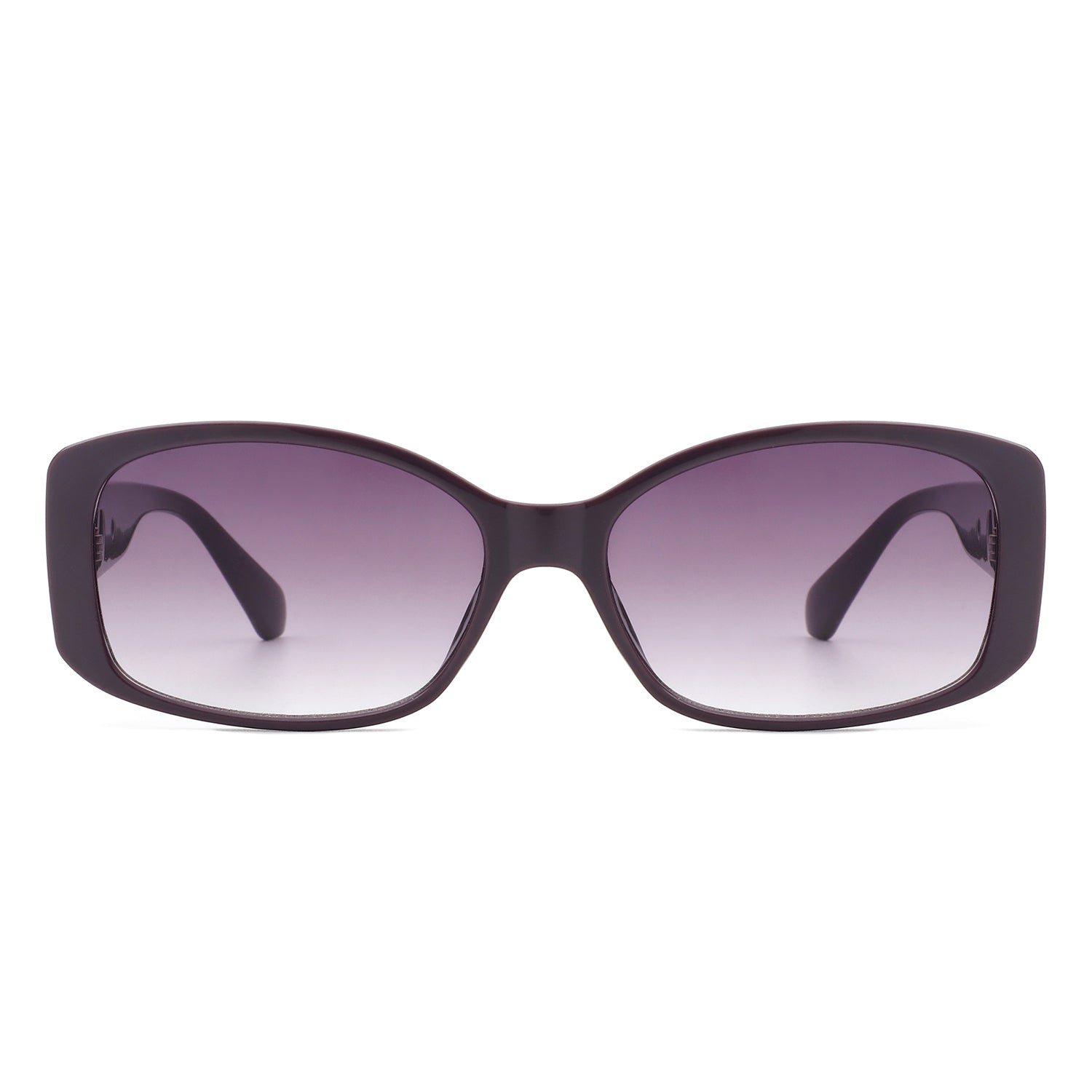 Fantasie - Rectangular Narrow Retro Tinted Fashion Square Sunglasses - Charming Charlie