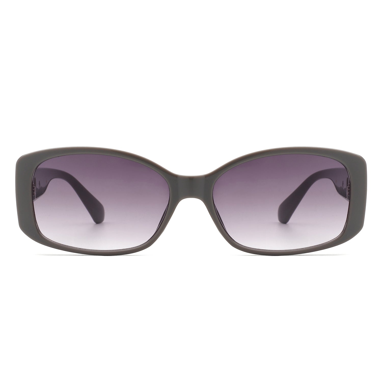 Fantasie - Rectangular Narrow Retro Tinted Fashion Square Sunglasses - Charming Charlie