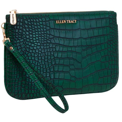 Ellen Tracey Croco Wristlet - Charming Charlie