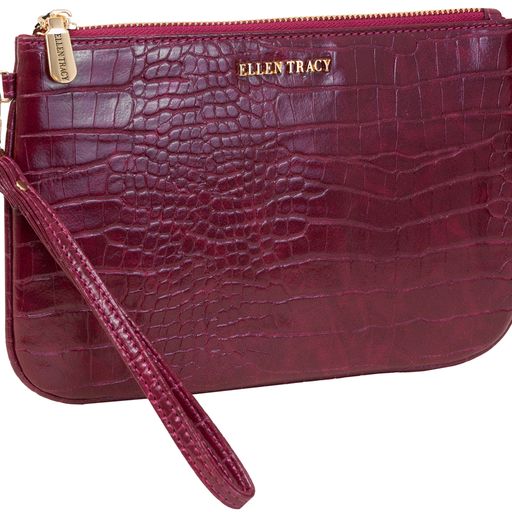 Ellen Tracey Croco Wristlet - Charming Charlie