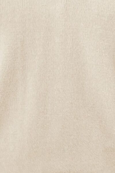 V-Neck Ruffle Trim Long Sleeve Sweater - Charming Charlie