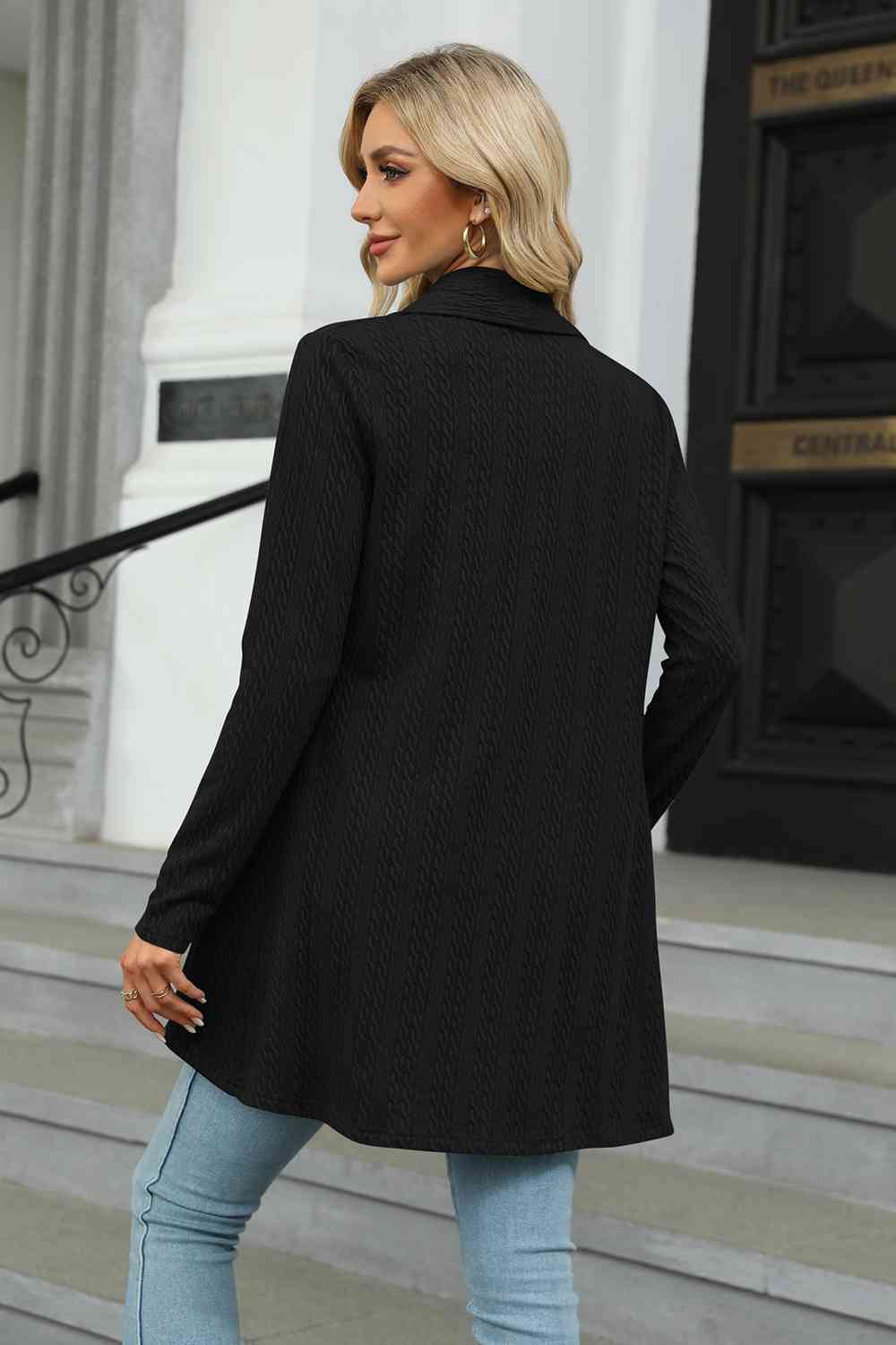Open Front Long Sleeve Cardigan - Charming Charlie