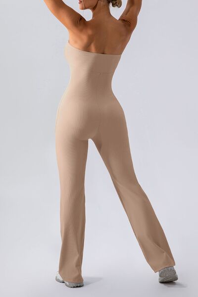 Sleeveless Straight Active Jumpsuit - Charming Charlie