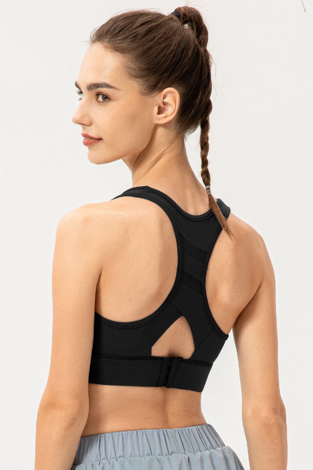 Scoop Neck Long Sports Bra - Charming Charlie