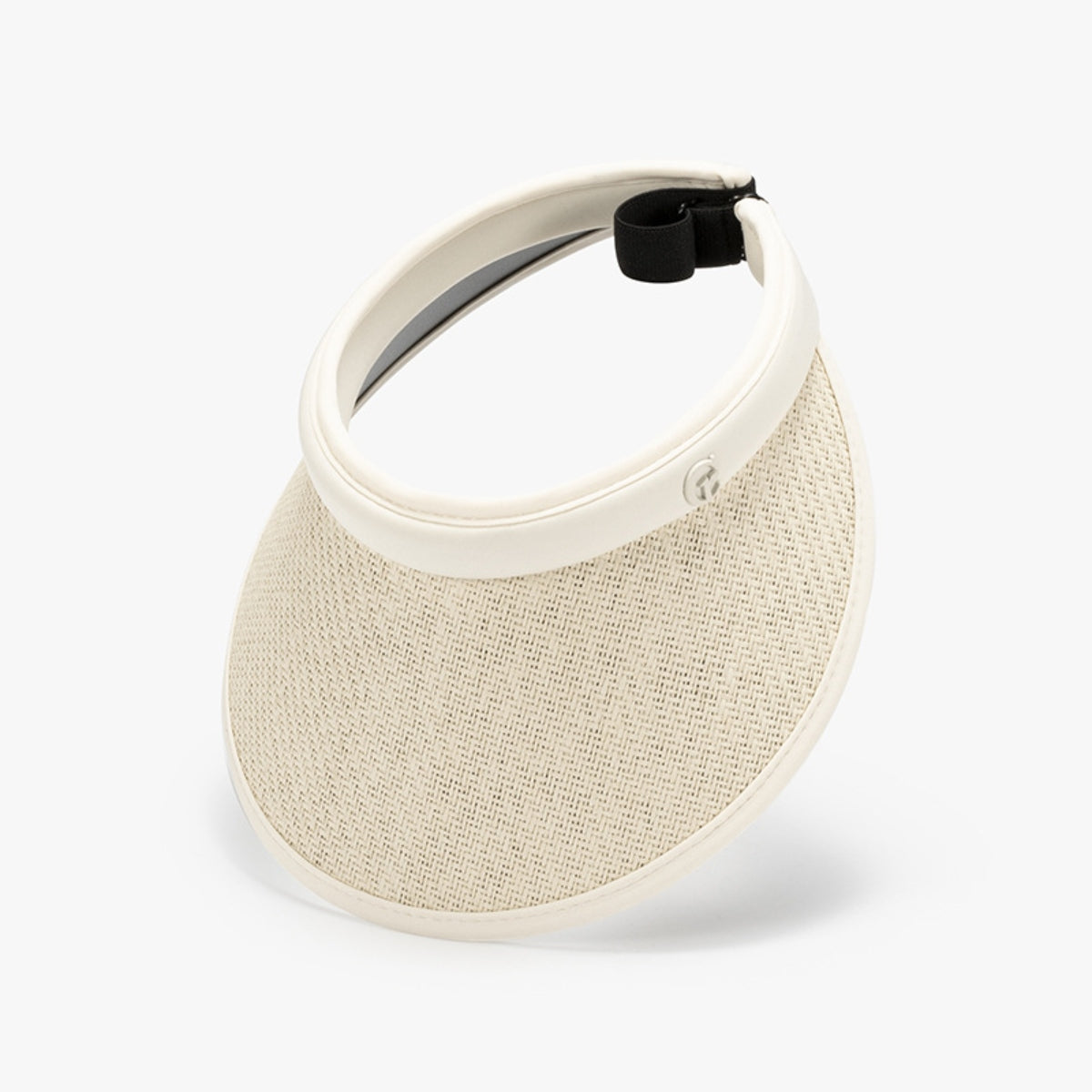Solid Adjustable Weave Visor - Charming Charlie