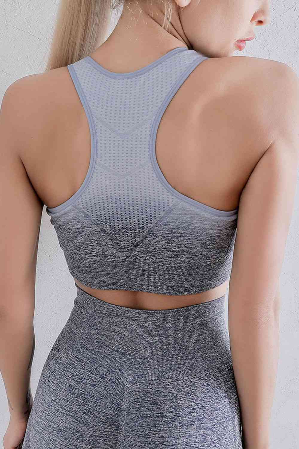 Gradient Sports Bra and Leggings Set - Charming Charlie