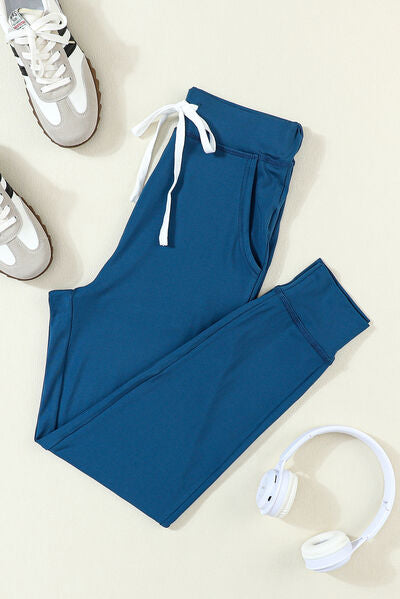 Drawstring Joggers with Pockets - Charming Charlie