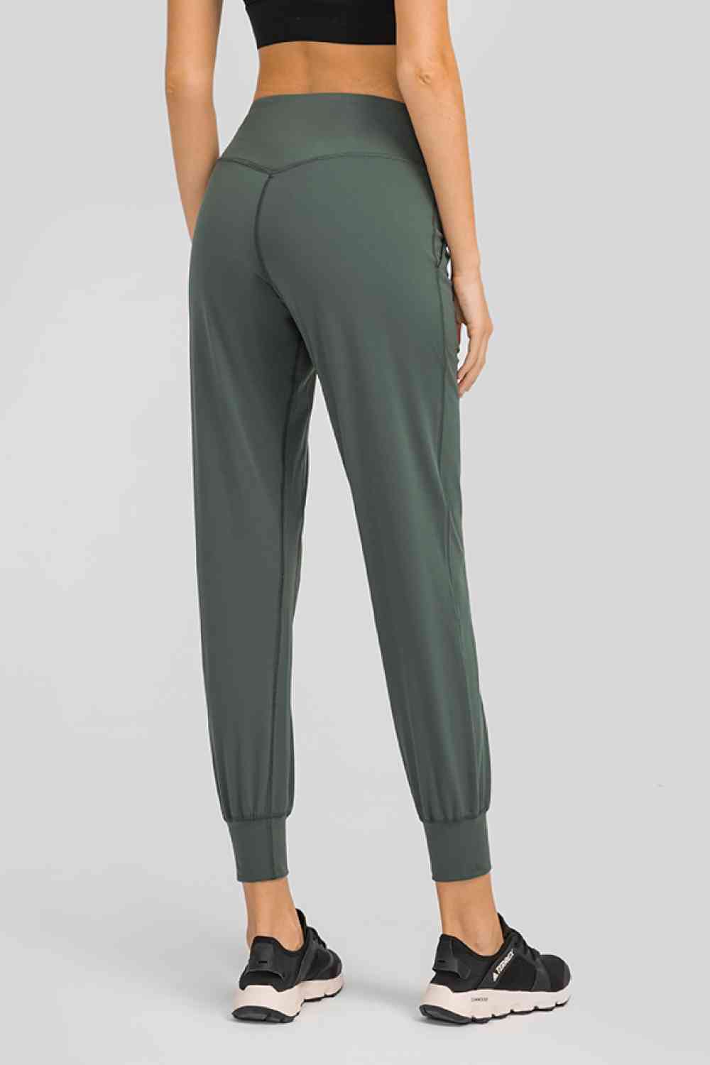 Wide Waistband Slant Pocket Pants - Charming Charlie