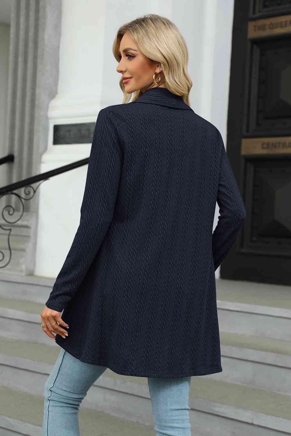 Open Front Long Sleeve Cardigan - Charming Charlie