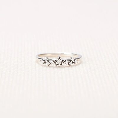 925 Sterling Silver Star Ring - Charming Charlie