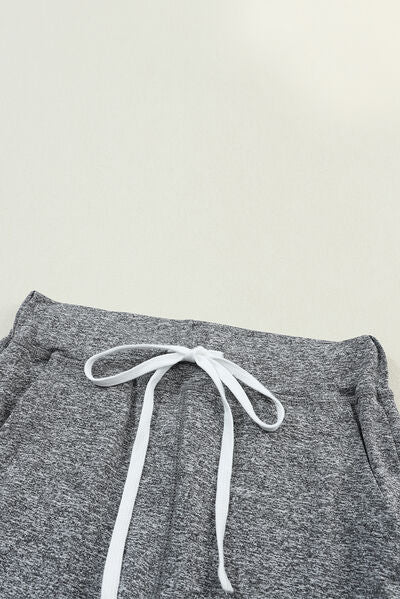 Drawstring Joggers with Pockets - Charming Charlie
