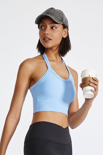 Halter Neck Active Cami - Charming Charlie