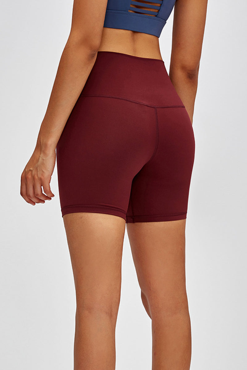 High Waist Training Shorts - Charming Charlie