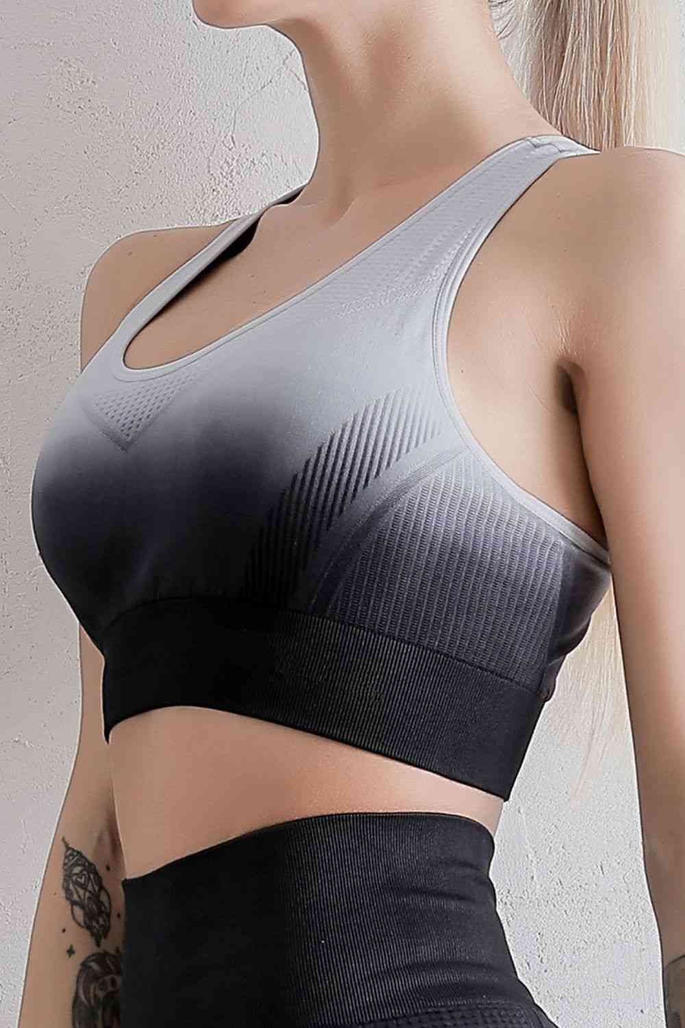 Gradient Racerback Sports Bra - Charming Charlie