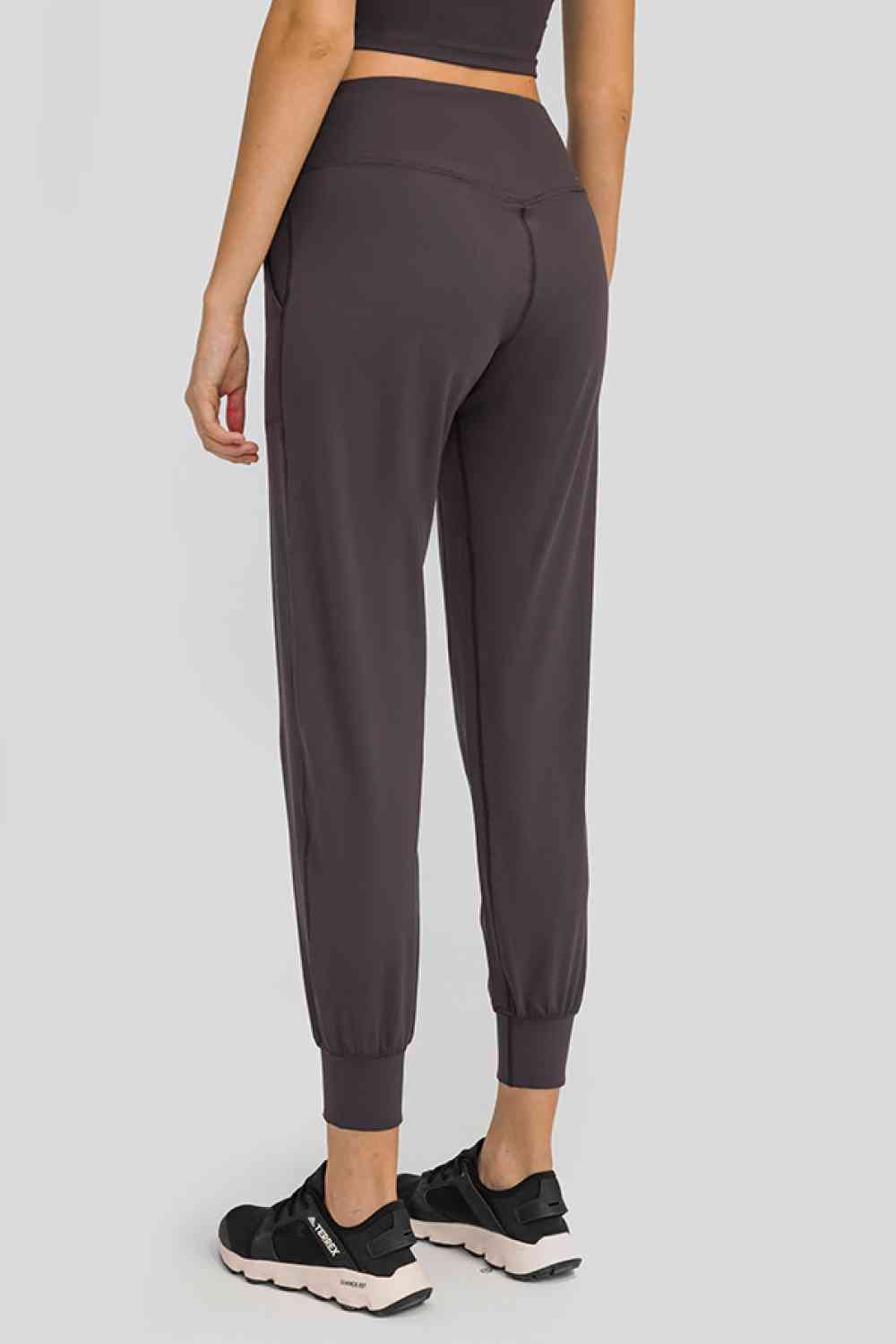 Wide Waistband Slant Pocket Pants - Charming Charlie