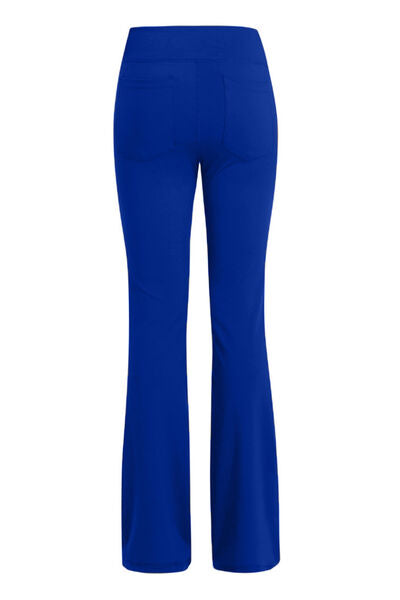 Pocketed High Waist Active Pants - Charming Charlie
