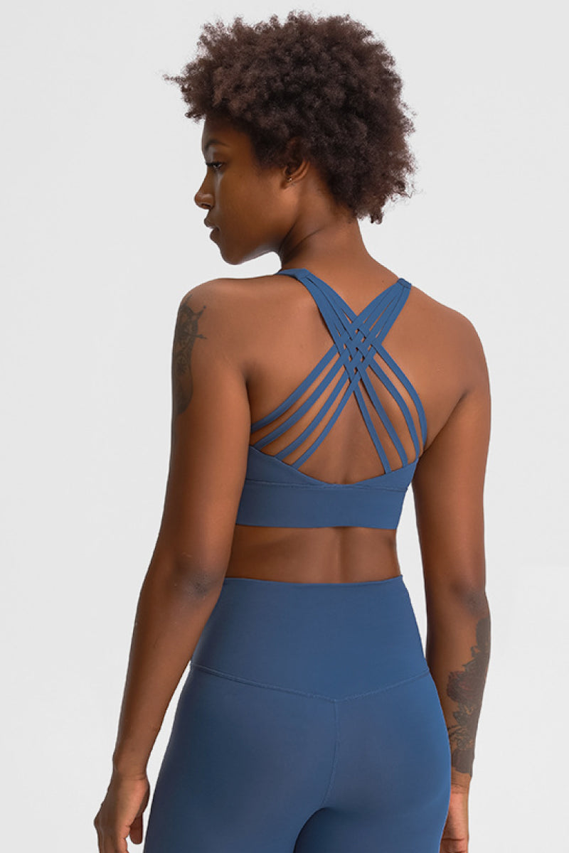 Eight Strap Sports Bra - Charming Charlie
