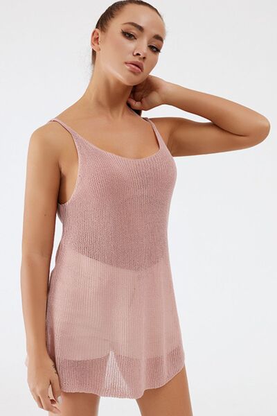 Scoop Neck Spaghetti Strap Knit Cami - Charming Charlie
