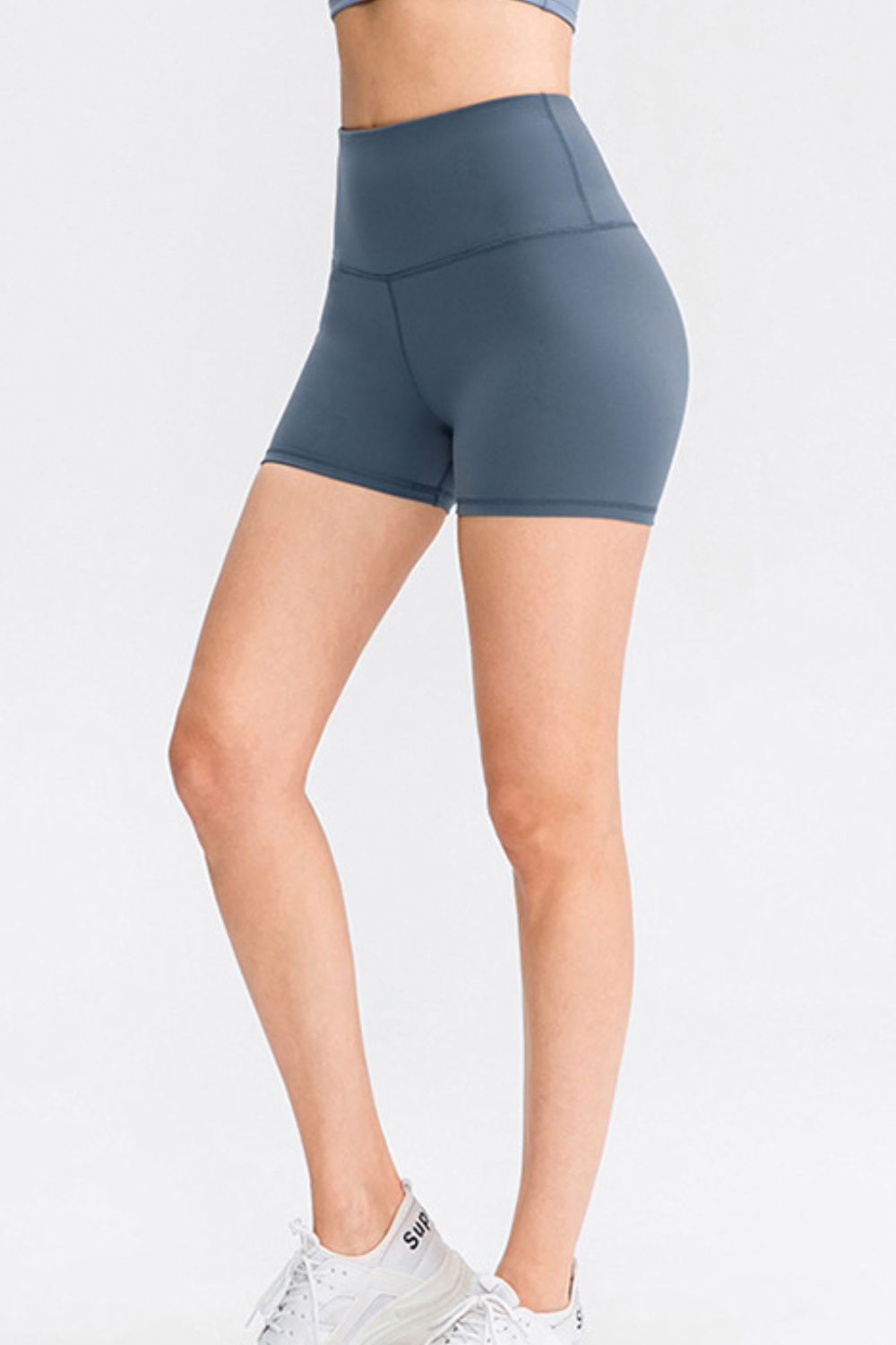 Wide Waistband Sports Shorts - Charming Charlie