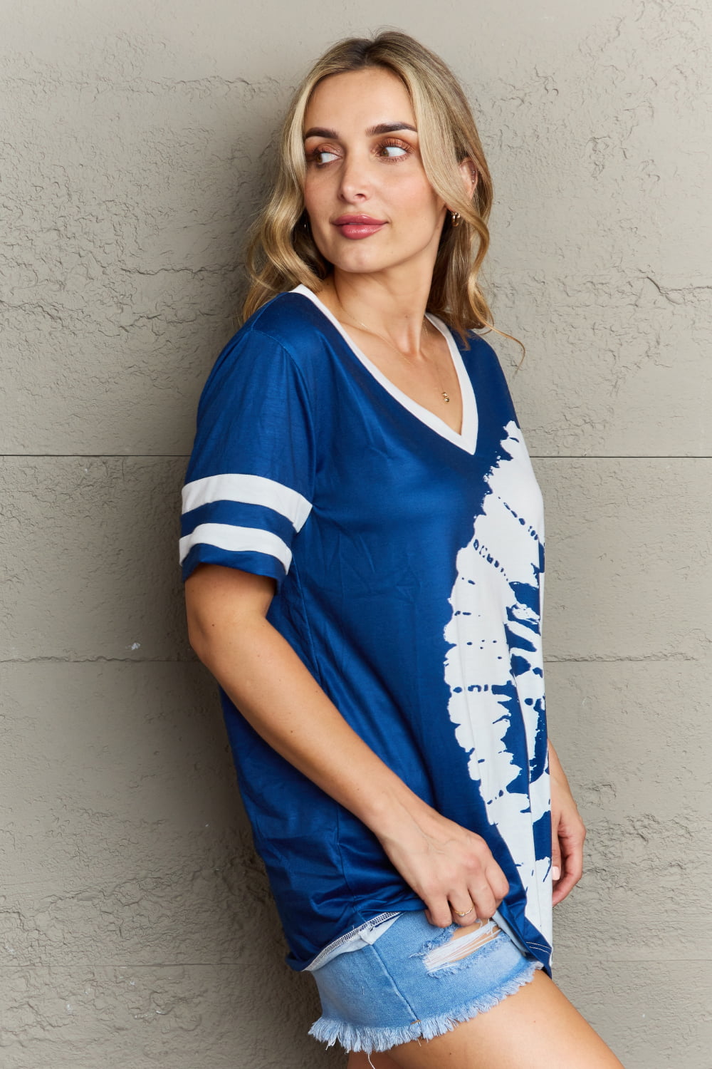 Plus Size V-Neck Tee Shirt - Charming Charlie