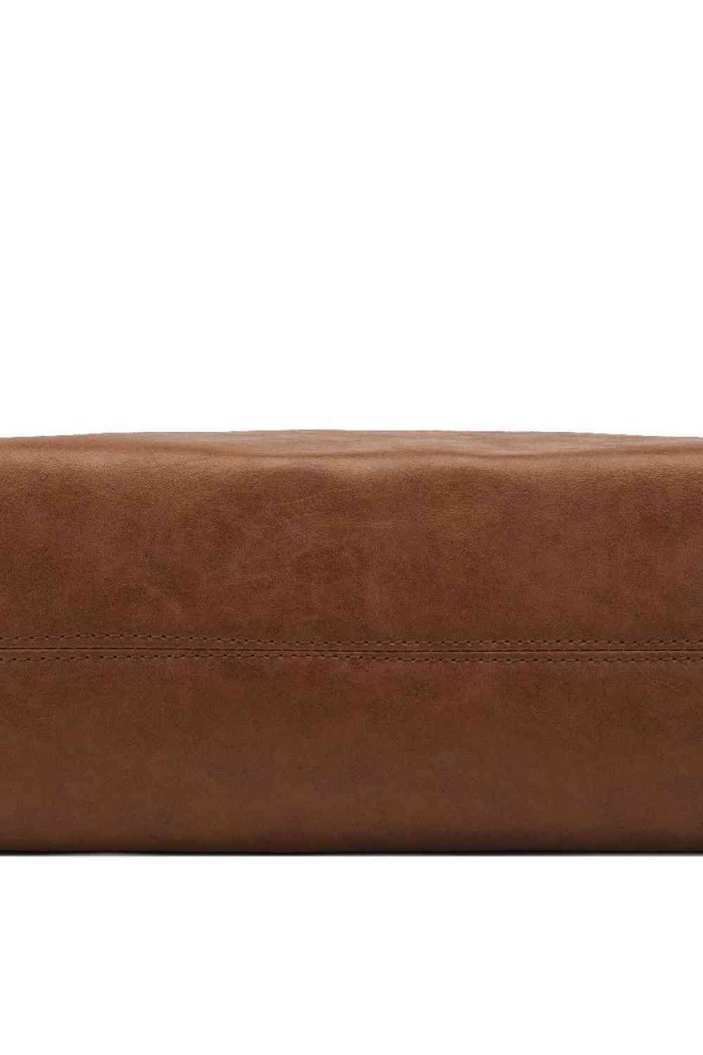 Large PU Leather Crossbody Bag - Charming Charlie