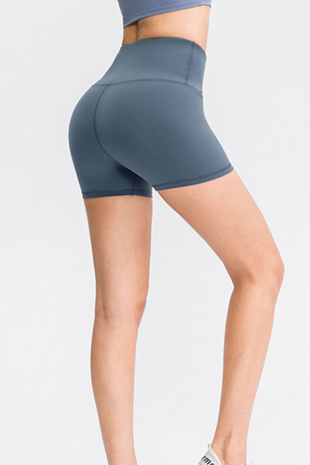 Wide Waistband Sports Shorts - Charming Charlie