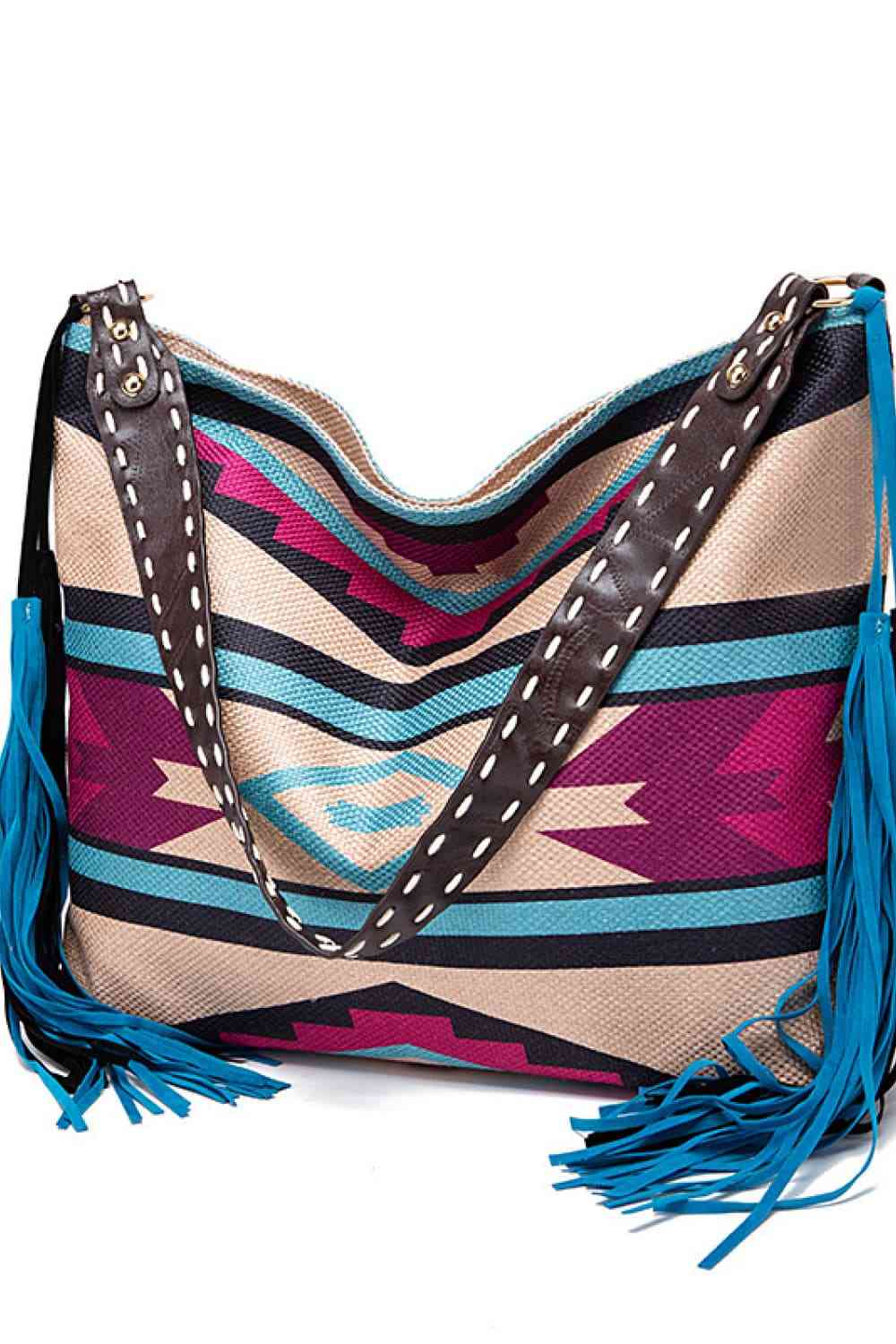 Geometric Canvas Tote Bag - Charming Charlie