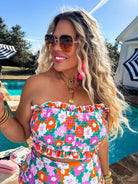 PREORDER: Amalfi Blooms Swim Set - Charming Charlie