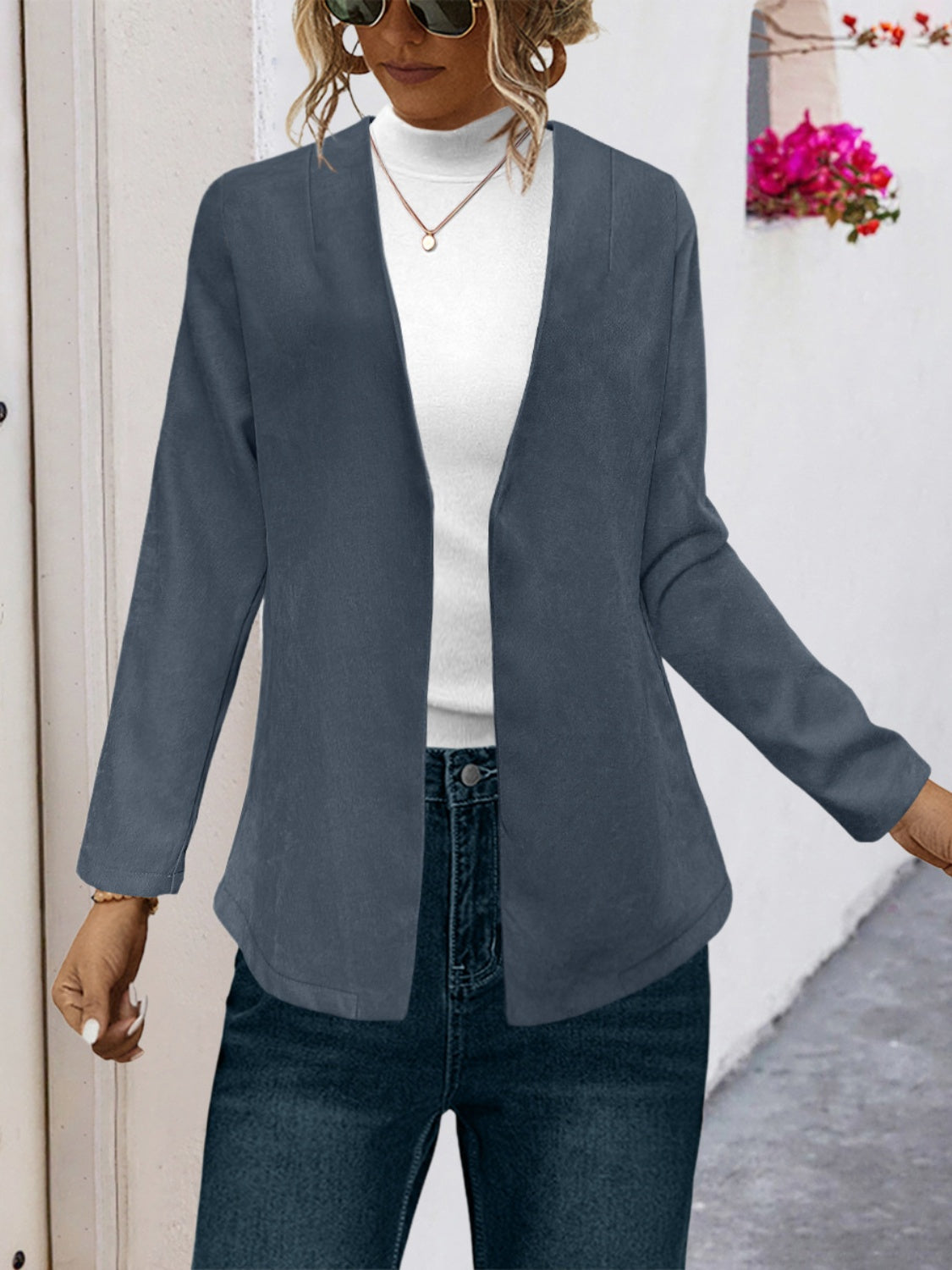 Open Front Long Sleeve Cardigan - Charming Charlie
