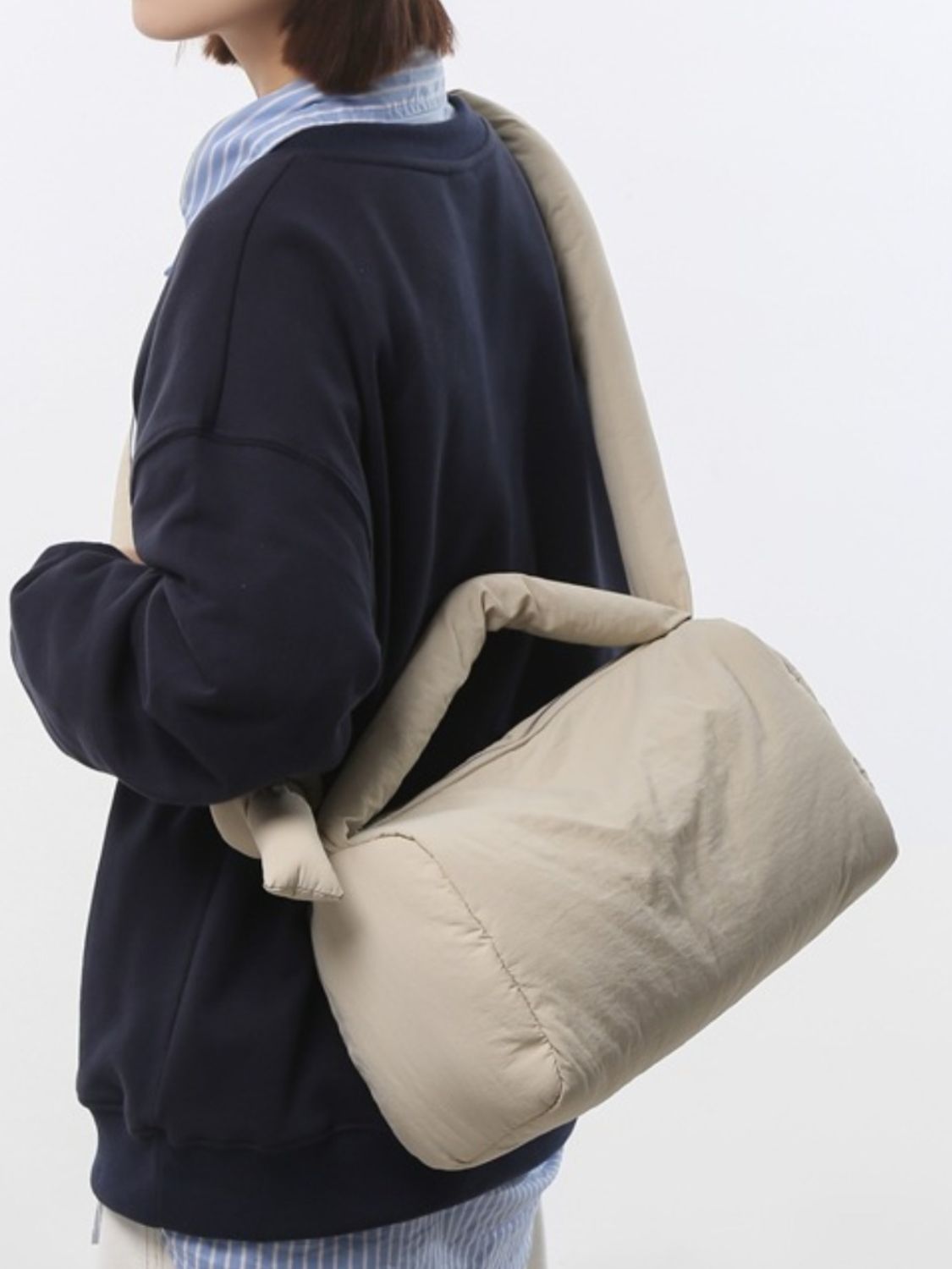 Puffy Nylon Medium Crossbody Bag – Charming Charlie