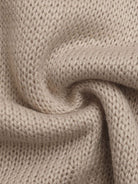 Perfee Cherry Round Neck Long Sleeve Sweater - Charming Charlie