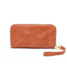 Double Zip Around Wallet with Wristlet Strap - Charming Charlie