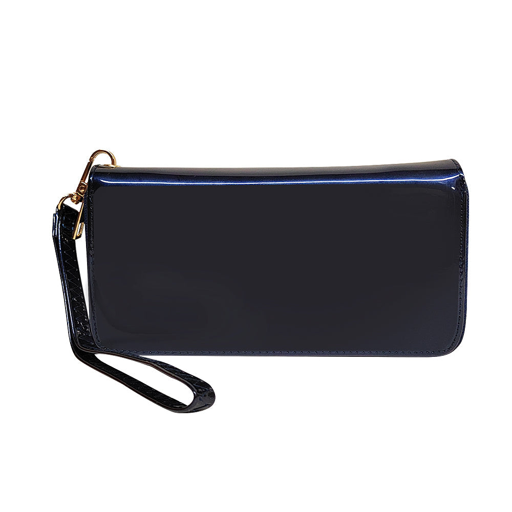Ladies Rfid Blocking Wallet For Women Coin Double Zipper Large Capacity Pocket with Id Slip Pocket - Charming Charlie