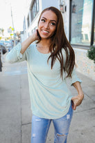 Dazzle in Grey Animal Print Ruched Sleeve Round Neck Top - Charming Charlie