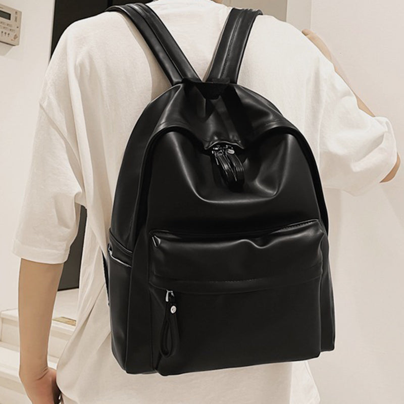 PU Leather Zip Backpack Bag – Charming Charlie