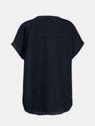 Sequin Round Neck Short Sleeve T-Shirt - Charming Charlie