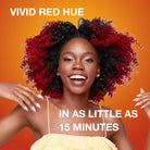 Creme of Nature Pure Honey Hydrating Color Boost Semi-Permanent Fire Red Hair Dye, 3 fl oz - Charming Charlie