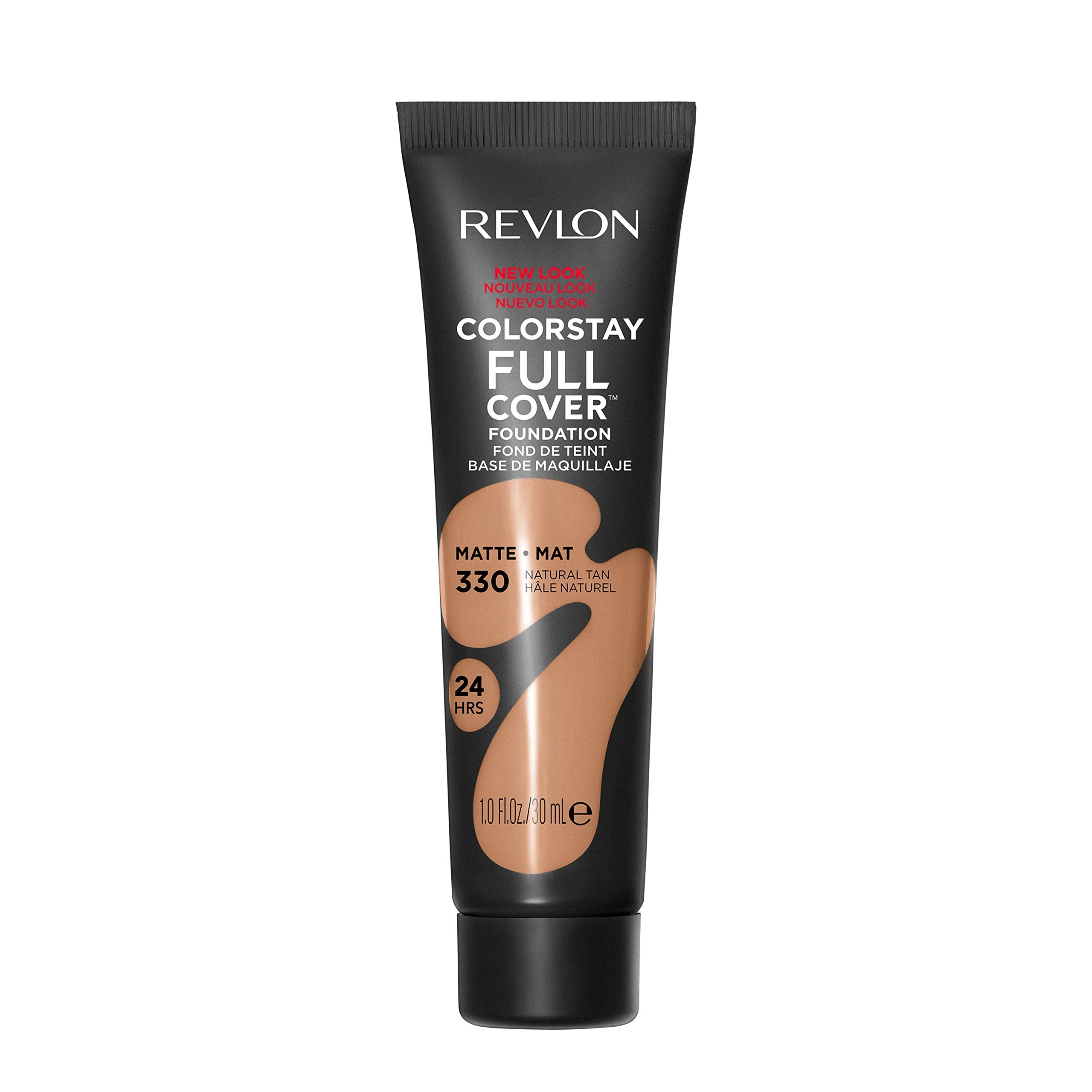 Revlon ColorStay Full Cover Longwear Matte Foundation, Heat & Sweat Resistant Lightweight Face Makeup - Charming Charlie