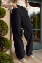 Wide Leg Jeans with Pockets - Charming Charlie