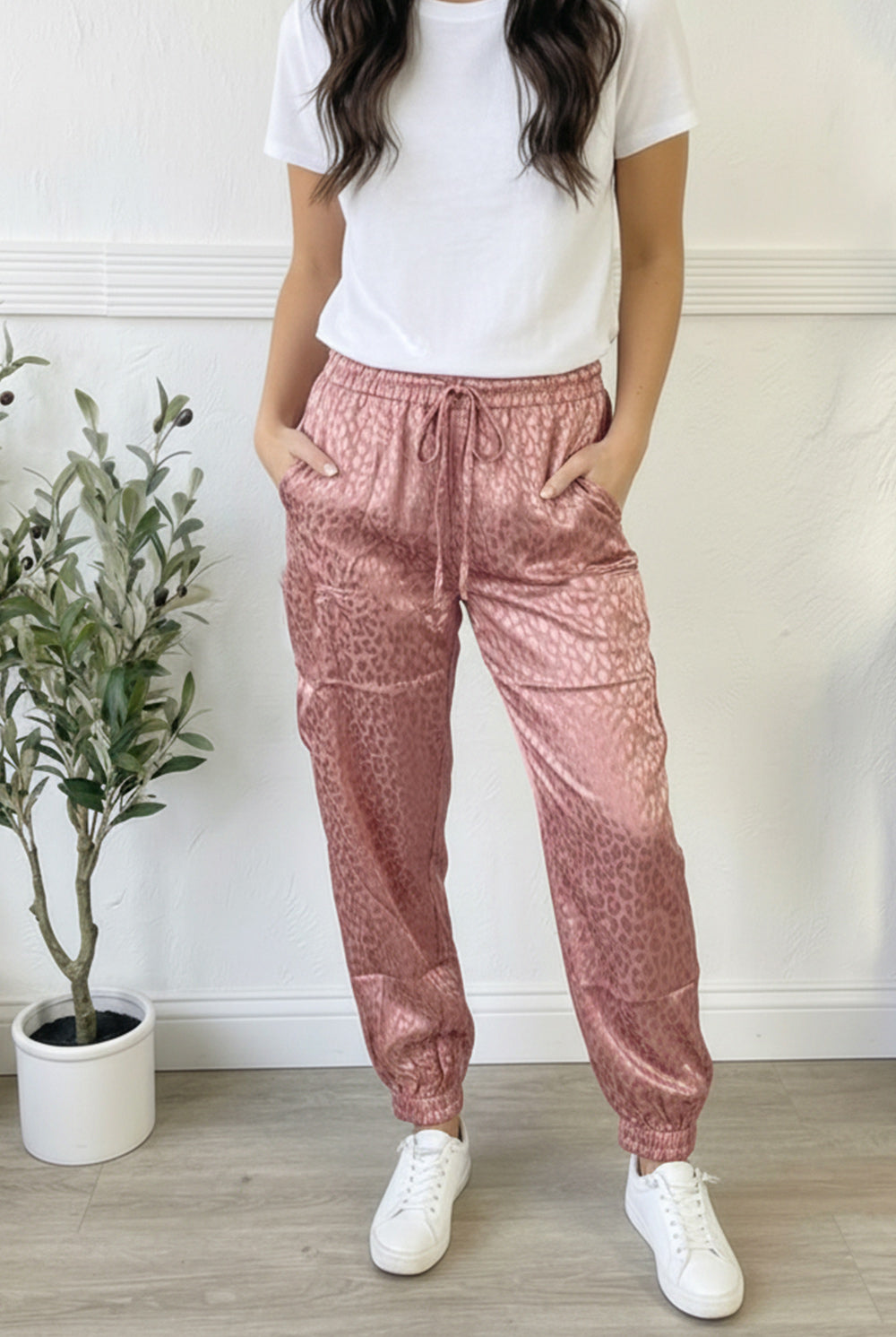 Blush on the Run Joggers - Charming Charlie